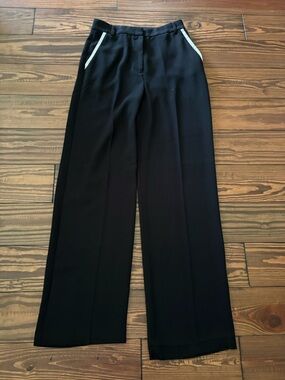 Express Black High-Waist Trousers